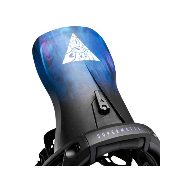 Nidecker Supermatic LT Snowboardbindung (Bio Black)