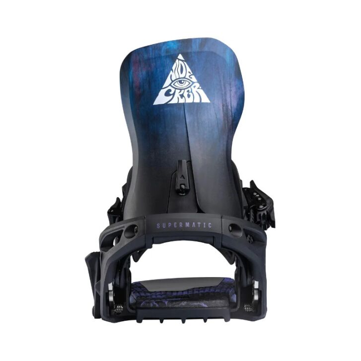 Nidecker Supermatic LT Snowboardbindung (Bio Black)