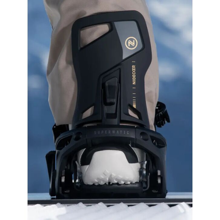 Nidecker Supermatic OG Snowboardbindung (Black)