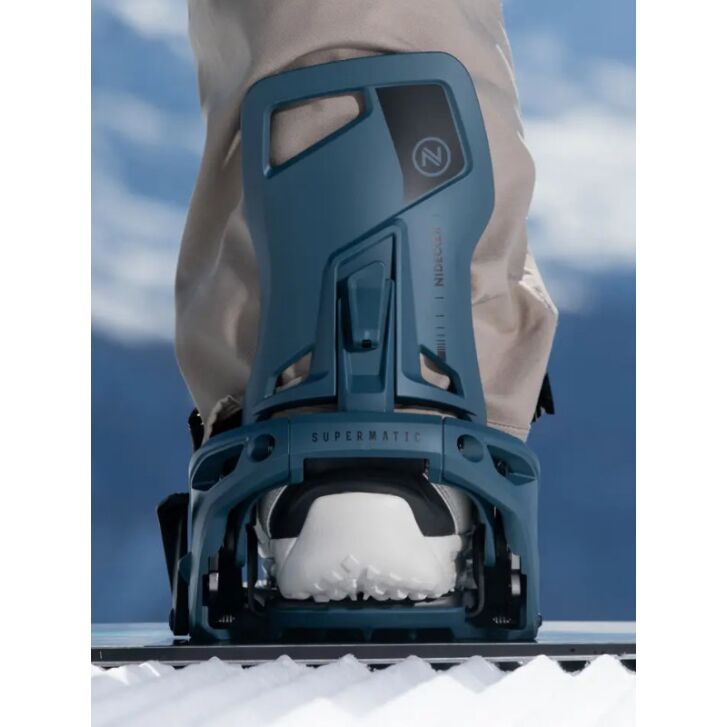 Nidecker Supermatic OG Snowboardbindung (Atlantic)