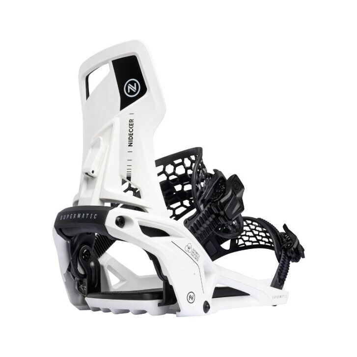 Nidecker Supermatic OG Snowboardbindung (White)