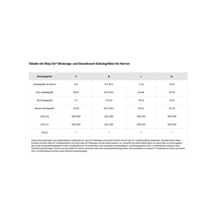 Burton Step On Genesis Snowboardbindung 2026 (White) M / US 8,5-10,5