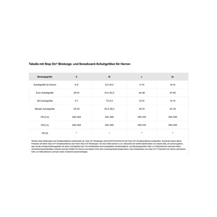 Burton Step On Snowboardbindung 2026 (City Streets)