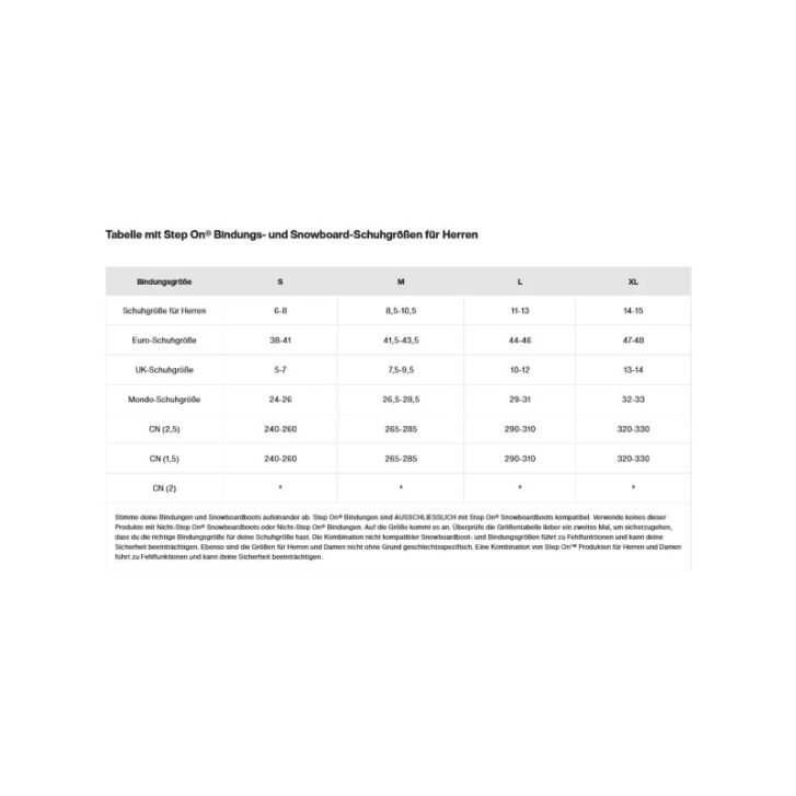 Burton Step On Snowboardbindung 2026 (City Streets)