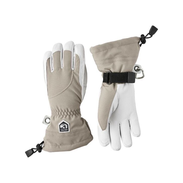 Hestra Army Leather 5-Finger Ski Handschuh (Khaki) 9