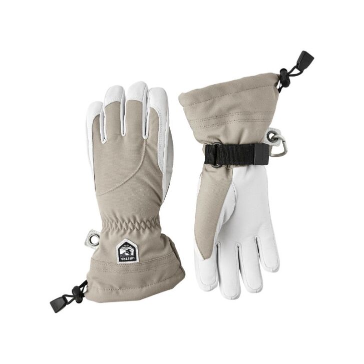 Hestra Army Leather 5-Finger Ski Handschuh (Khaki) 11