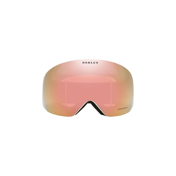 Oakley Flight Deck L Ski Brille (White/ Rose Gold)