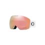 Oakley Flight Deck L Ski Brille (White/ Rose Gold)