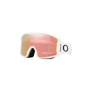 Oakley Line Miner M Ski Brille (White/Rose Gold)