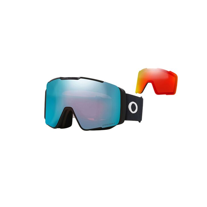 Oakley Line Miner Pro L Ski Brille (Black/Sapphire)