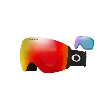 Oakley Flight Deck Pro L Ski Brille (Black/Torch)