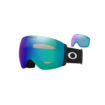 Oakley Flight Deck Pro L Ski Brille (Black/Argon)