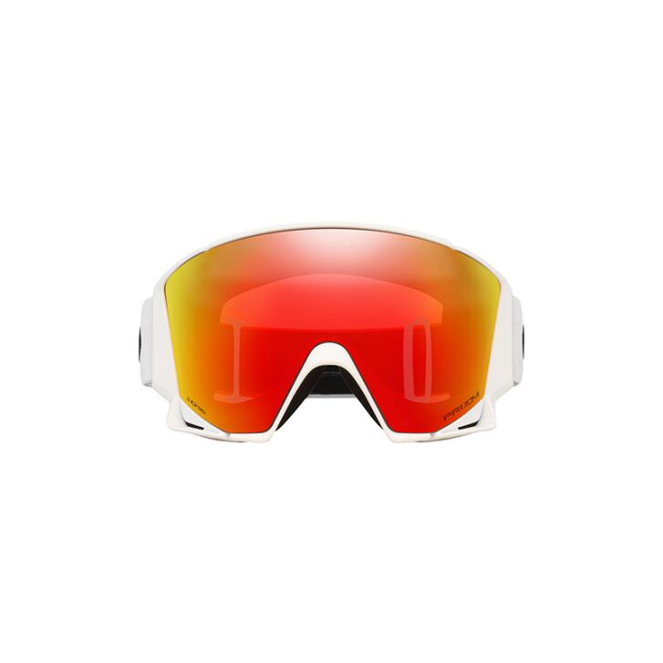 Oakley Flow Scape L Ski Brille (White/Torch)