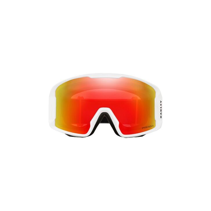 Oakley Line Miner L Ski Brille (White/Torch)