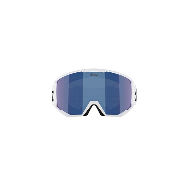 Bliz Spark Ski Brille (White/Smoke Blue)