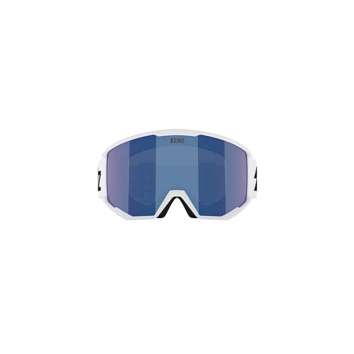 Bliz Spark Ski Brille (White/Smoke Blue)