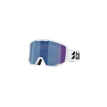 Bliz Spark Ski Brille (White/Smoke Blue)
