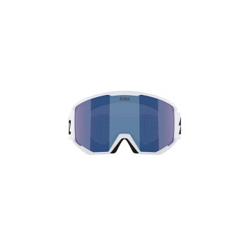 Bliz Spark Ski Brille (White/Smoke Blue)