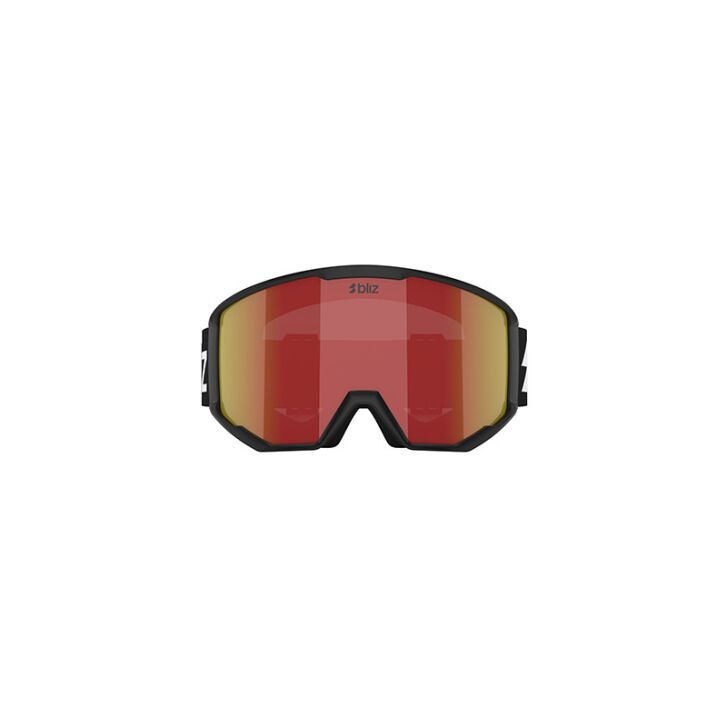 Bliz Spark Ski Brille (Black/Brown Red)
