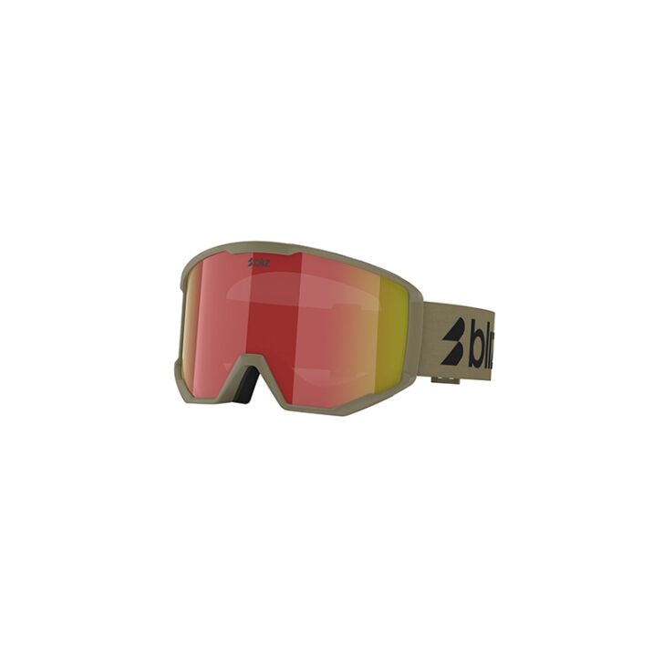 Bliz Spark Ski Brille (Camo/Red)