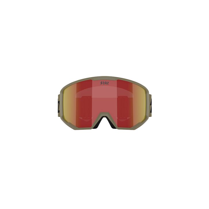 Bliz Spark Ski Brille (Camo/Red)