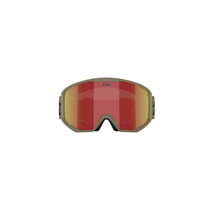 Bliz Spark Ski Brille (Camo/Red)