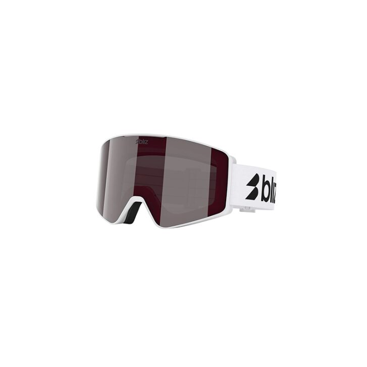 Bliz G001 Ski Brille (White/Silver)