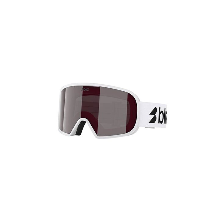 Bliz G002 Ski Brille (White/Silver)