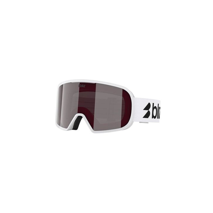 Bliz G002 Ski Brille (White/Silver)