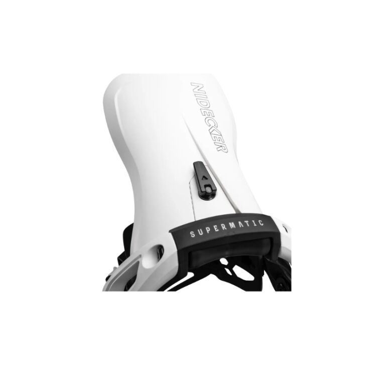 Nidecker Supermatic LT Snowboardbindung (White)