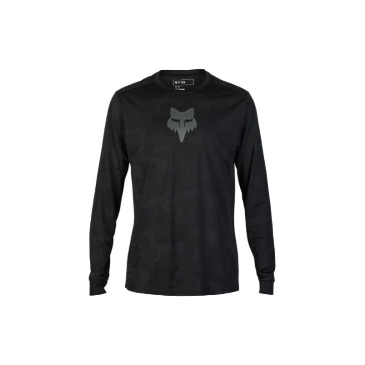 Fox Ranger Tru Dri LS Jersey (Black)