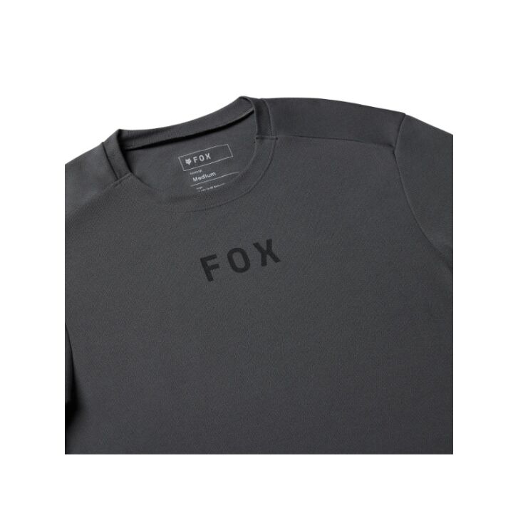Fox Ranger Wordmark SS Jersey (Dark Shadow)