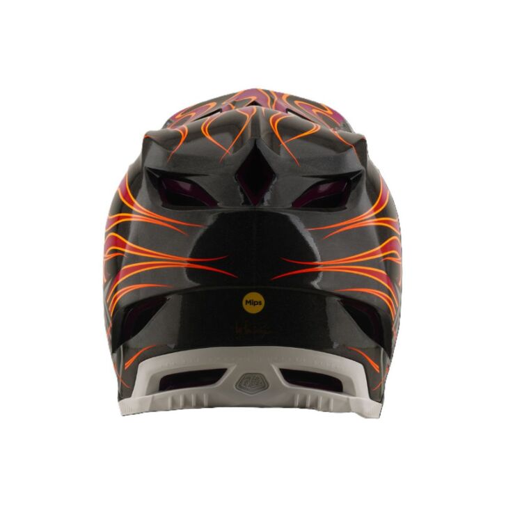 Troy Lee Designs D4 Carbon Mountainbike Helm (Carbon/Magenta)