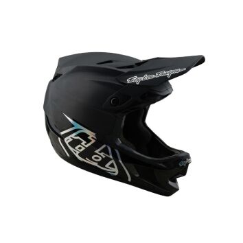 Troy Lee Designs D4 Carbon Mountainbike Helm (Silver/Black)
