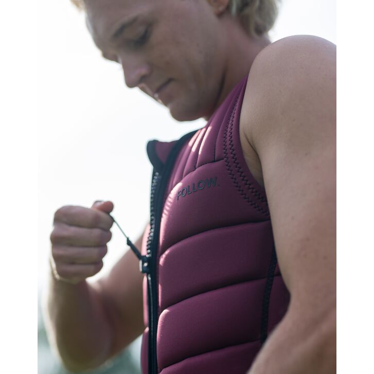 Follow Total Wakeboard Weste 2026 (Maroon)