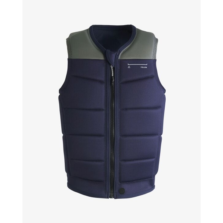 Follow Section Wakeboard Weste 2026 (Navy/Grey)