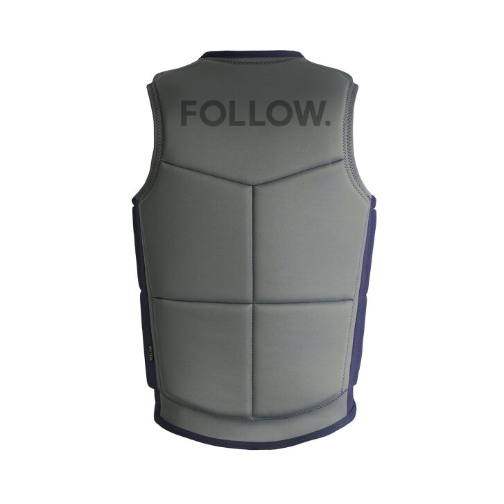 Follow Section Wakeboard Weste 2026 (Navy/Grey)