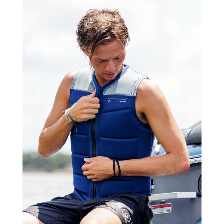 Follow Section Wakeboard Weste 2026 (Navy/Grey) L
