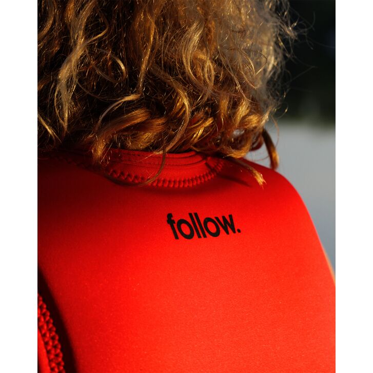 Follow Corp Wakeboard Weste 2026 (Red/Grey)