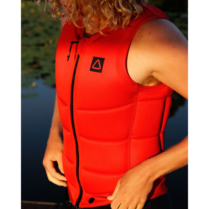 Follow Corp Wakeboard Weste 2026 (Red/Grey)