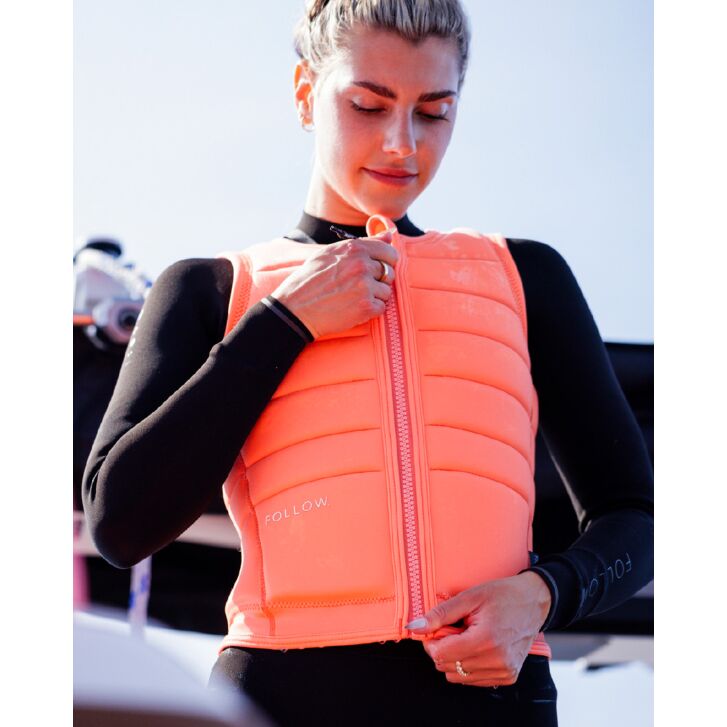 Follow Total Damen Wakeboard Weste 2026 (Melon) L