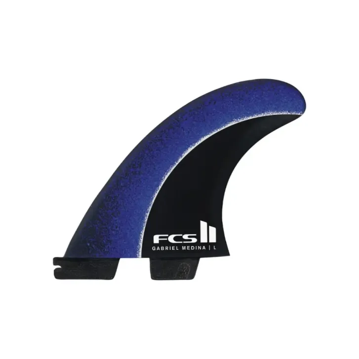 FCS 2 Gabriel Medina PC Aircore Tir Fins Blue Medium