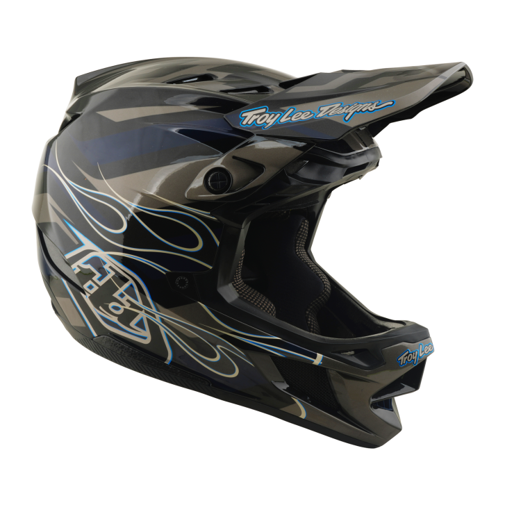 Troy Lee D4 Composite Mountainbike Helm (Brust Grey)