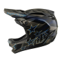 Troy Lee D4 Composite Mountainbike Helm (Brust Grey)