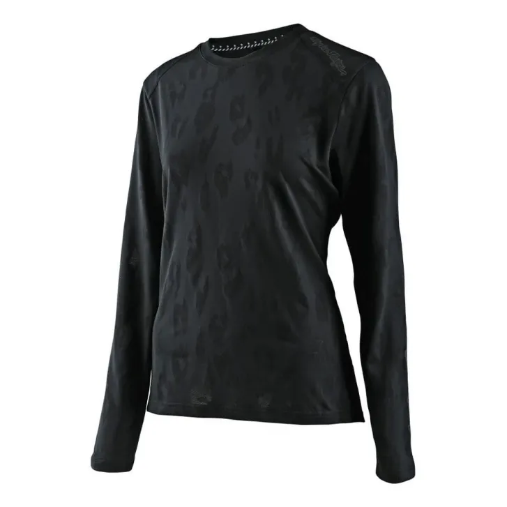 Troy Lee Designs Women Lilium Jersey (Jaquard Black)