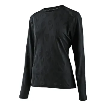 Troy Lee Designs Women Lilium Jersey (Jaquard Black)