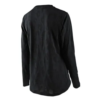 Troy Lee Designs Women Lilium Jersey (Jaquard Black)
