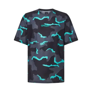 Oakley Ride Free SS Jersey (Black/Mint)