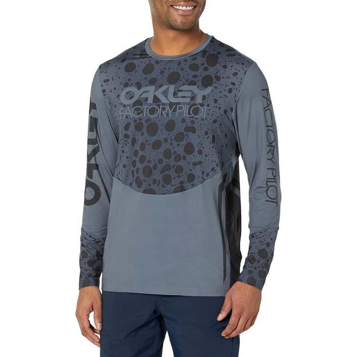 Oakley Maven RC LS Jersey (Black Frog)