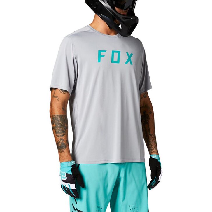 Fox Ranger SS Wordmark Jersey (Grey)